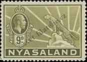Stamp Nyasaland Catalog number: 43