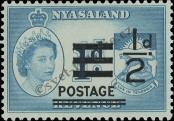 Stamp Nyasaland Catalog number: 114