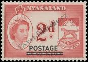 Stamp Nyasaland Catalog number: 116