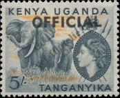 Stamp Kenya Uganda Tanganyika Catalog number: S/10