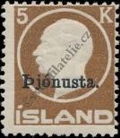 Stamp Iceland Catalog number: S/42