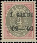 Stamp Iceland Catalog number: 25/B