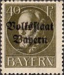 Stamp Bavaria Catalog number: 124/A