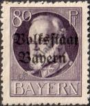 Stamp Bavaria Catalog number: 127/A