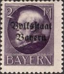 Stamp Bavaria Catalog number: 129/A