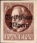 Stamp Bavaria Catalog number: 135/B