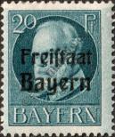 Stamp Bavaria Catalog number: 157/A