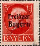 Stamp Bavaria Catalog number: 167/A