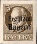 Stamp Bavaria Catalog number: 152/B