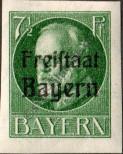 Stamp Bavaria Catalog number: 154/B