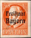 Stamp Bavaria Catalog number: 159/B