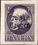 Stamp Bavaria Catalog number: 166/B
