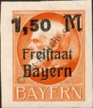 Stamp Bavaria Catalog number: 175/B
