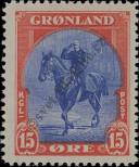 Stamp Greenland Catalog number: 12