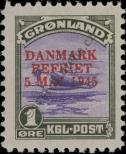 Stamp Greenland Catalog number: 17