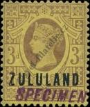 Stamp Zulu Kingdom Catalog number: 6