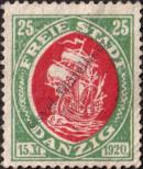 Stamp Free City of Danzig Catalog number: 63