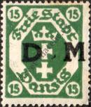 Stamp Free City of Danzig Catalog number: S/3