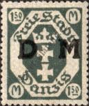 Stamp Free City of Danzig Catalog number: S/22