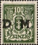 Stamp Free City of Danzig Catalog number: S/37