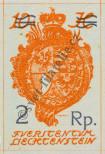 Stamp Liechtenstein Catalog number: 44
