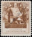 Stamp Liechtenstein Catalog number: 101/C