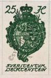 Stamp Liechtenstein Catalog number: 21