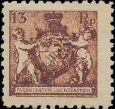 Stamp Liechtenstein Catalog number: 51/A