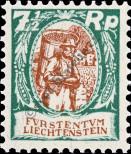 Stamp Liechtenstein Catalog number: 67