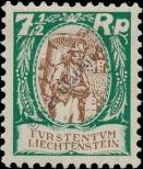 Stamp Liechtenstein Catalog number: 67
