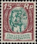Stamp Liechtenstein Catalog number: 69