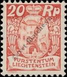Stamp Liechtenstein Catalog number: 70