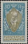 Stamp Liechtenstein Catalog number: 84