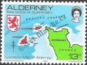 Stamp Alderney Catalog number: 7