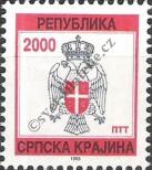 Stamp Republic of Serbian Krajina Catalog number: 5
