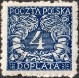 Stamp Poland Catalog number: P/14