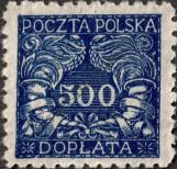 Stamp Poland Catalog number: P/21