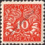 Stamp Poland Catalog number: P/25