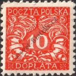 Stamp Poland Catalog number: P/25