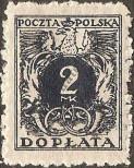Stamp Poland Catalog number: P/38
