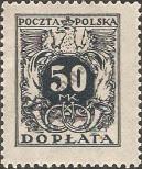 Stamp Poland Catalog number: P/45