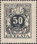 Stamp Poland Catalog number: P/45