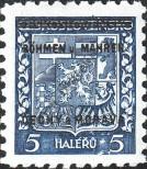 Stamp Protectorate of Bohemia and Moravia Catalog number: 1