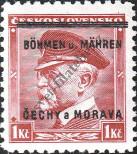 Stamp Protectorate of Bohemia and Moravia Catalog number: 9