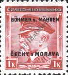 Stamp Protectorate of Bohemia and Moravia Catalog number: 10
