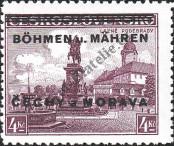Stamp Protectorate of Bohemia and Moravia Catalog number: 17