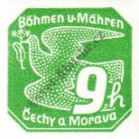 Stamp Protectorate of Bohemia and Moravia Catalog number: 45