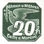 Stamp Protectorate of Bohemia and Moravia Catalog number: 48