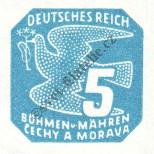 Stamp Protectorate of Bohemia and Moravia Catalog number: 118