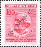 Stamp Protectorate of Bohemia and Moravia Catalog number: 129